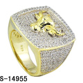 Hip Hop Schmuck 925 Sterling Silber Ring mit Diamant